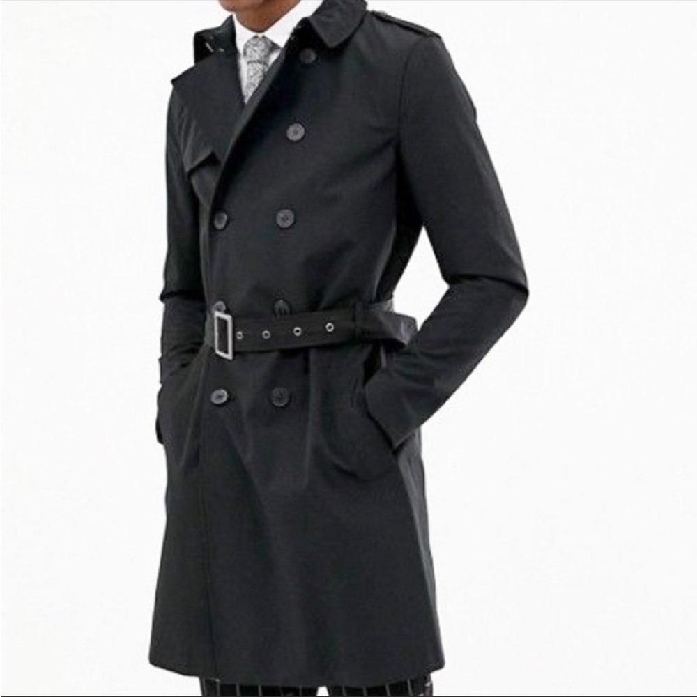 River Island black coat